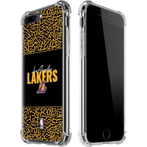 NBA Los Angeles Lakers Elephant Print iPhone Cases